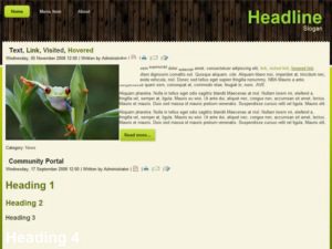 free drupal theme construction board