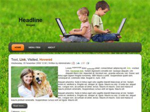 free wordpress theme children computing
