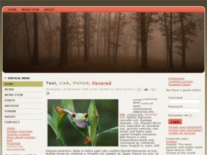 free drupal theme hot ice cream