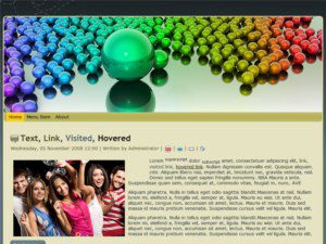 free drupal theme art bubbles
