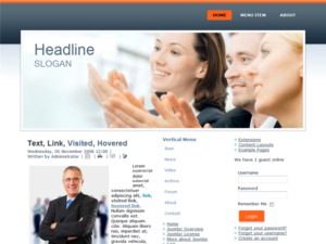 free drupal theme business search