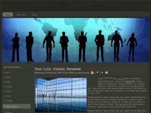 free drupal theme global business