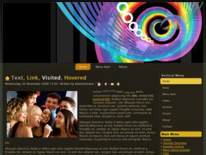 free wordpress theme abstract electronics