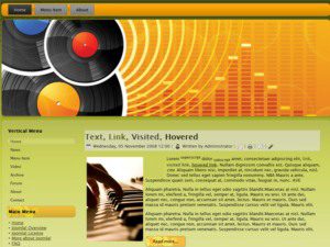 free drupal theme colorfull circles