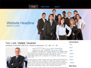 free drupal theme dancing people