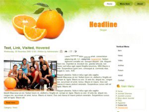 free wordpress theme brain template